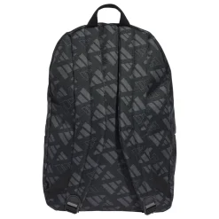 Outlet Borsa sportiva nera Unisex con stampa Zaini Sportivi