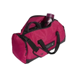 Discount Borsa sportiva rosa con etichetta logo frontale Borse Sportive