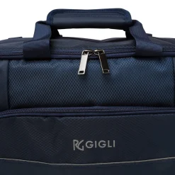 New Borsa Zaino da Viaggio con zip Blu Bagaglio A Mano|Borse E Zaini Da Viaggio