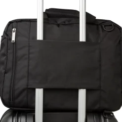 Outlet Borsa Zaino da Viaggio con zip Nera Bagaglio A Mano|Borse E Zaini Da Viaggio