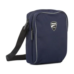 Online Borsello a tracolla da Uomo blu con logo bianco Corse Marsupi E Borselli Sport|Borse Sportive