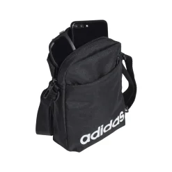 Discount Borsello nero con tasca e logo frontale Marsupi E Borselli Sport|Borse Sportive