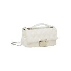 Best Borsetta a tracolla bianca da Donna trapuntata con motivo a rombi Donna Borse A Tracolla Donna|Borse Cerimonia