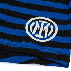 Discount Boxer nerazzurri da bambino con logo Bambino Intimo Bambino