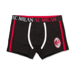 Sale Boxer neri da bambino con logo Bambino Intimo Bambino