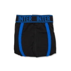 New Boxer neri da bambino con logo Bambino Intimo Bambino