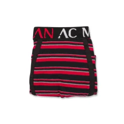 Boxer rossoneri da bambino con logo Bambino Intimo Bambino