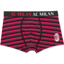 Sale Boxer rossoneri da uomo con logo Uomo Intimo Uomo