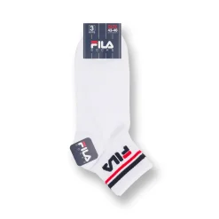 Online Calzini 3 paia bianchi corti in Cotone con logo Donna Calzini Sportivi|Calzini Uomo