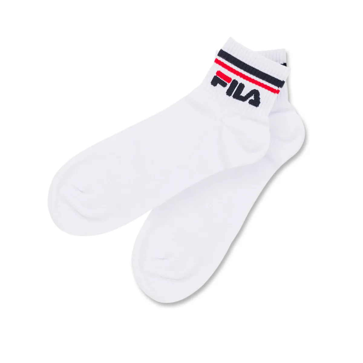 Online Calzini 3 paia bianchi corti in Cotone con logo Donna Calzini Sportivi|Calzini Uomo