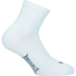 New Calzini 8 paia corti bianchi unisex con logo Donna Calzini Sportivi|Calzini Uomo