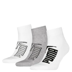 Clearance Calzini 3 paia corti bianchi e grigi Unisex Donna Calzini Sportivi|Abbigliamento Puma