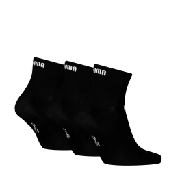 Best Calzini 3 paia in cotone neri Unisex Donna Calzini Sportivi|Abbigliamento Puma