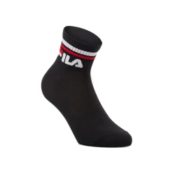 Calzini 3 paia neri corti in Cotone con logo Donna Calzini Sportivi|Calzini Uomo