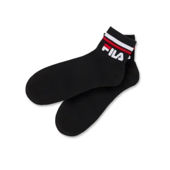 Calzini 3 paia neri corti in Cotone con logo Donna Calzini Sportivi|Calzini Uomo