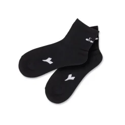 Clearance Calzini 3 paia neri in Cotone con logo Donna Calzini Sportivi|Calzini Donna