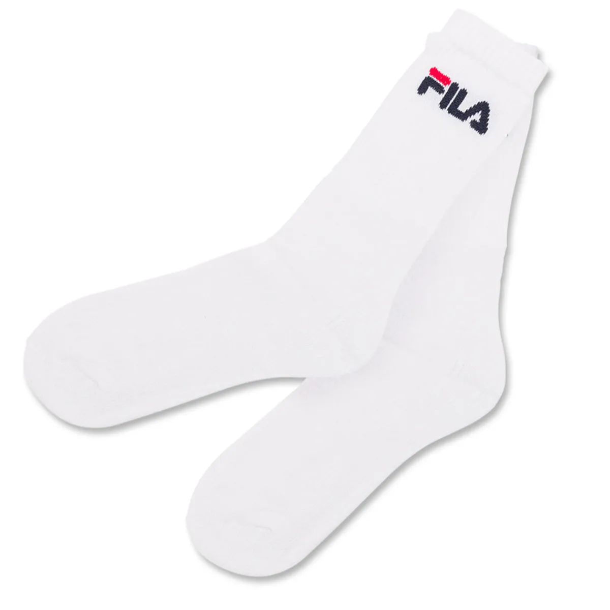 Hot Calzini alti in Cotone bianchi 3 paia con logo Donna Calzini Sportivi|Calzini Uomo