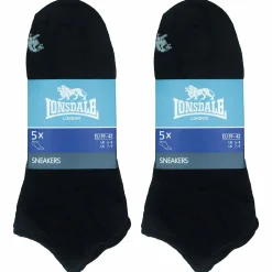 Outlet Calzini sportivi corti neri unisex in cotone Donna Calzini Sportivi|Calzini Donna