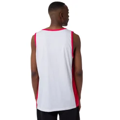 Discount Canotta sportiva da Uomo in Cotone bianca NBA Uomo Abbigliamento Nba|T-Shirt Uomo