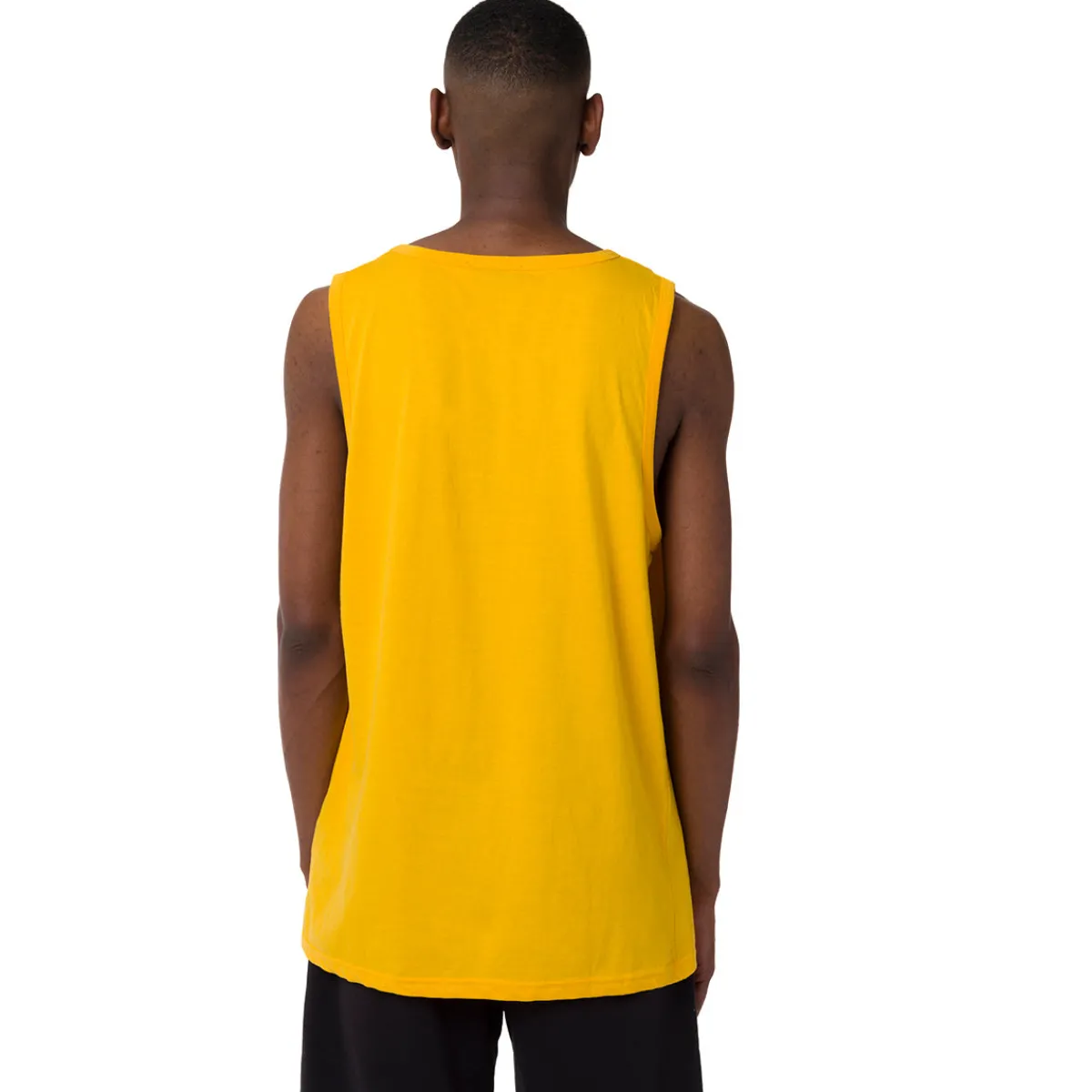 Online Canotta sportiva da Uomo in Cotone gialla della squadra LA Lakers NBA Uomo Abbigliamento Nba|T-Shirt Uomo