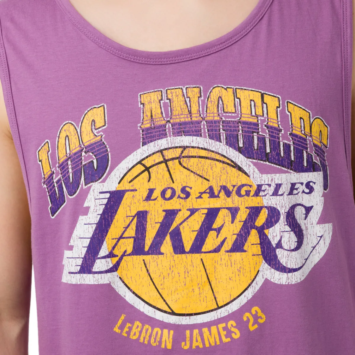 Online Canotta sportiva Viola da Uomo con stampa Lebron James e LA Lakers NBA Uomo Abbigliamento Nba|T-Shirt Uomo