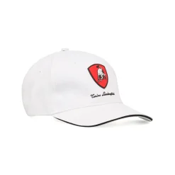 Online Cappellino bianco da uomo con logo Uomo Cappellini|Cappelli Uomo