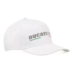 Online Cappellino bianco regolabile da Uomo Corse Uomo Cappellini|Cappelli Uomo