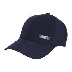 Outlet Cappellino blu Uomo con targhetta logo frontale Uomo Cappellini|Cappelli Uomo