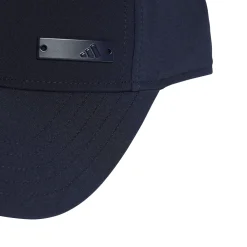 Outlet Cappellino blu Uomo con targhetta logo frontale Uomo Cappellini|Cappelli Uomo