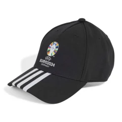 Clearance Cappellino con visiera nero e bianco UEFA EURO24 Official Emblem Donna Cappellini|Cappelli Uomo