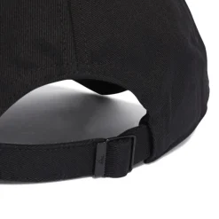 Cappellino da baseball nero 3-stripes Cotton Twill Donna Cappellini|Cappelli Uomo