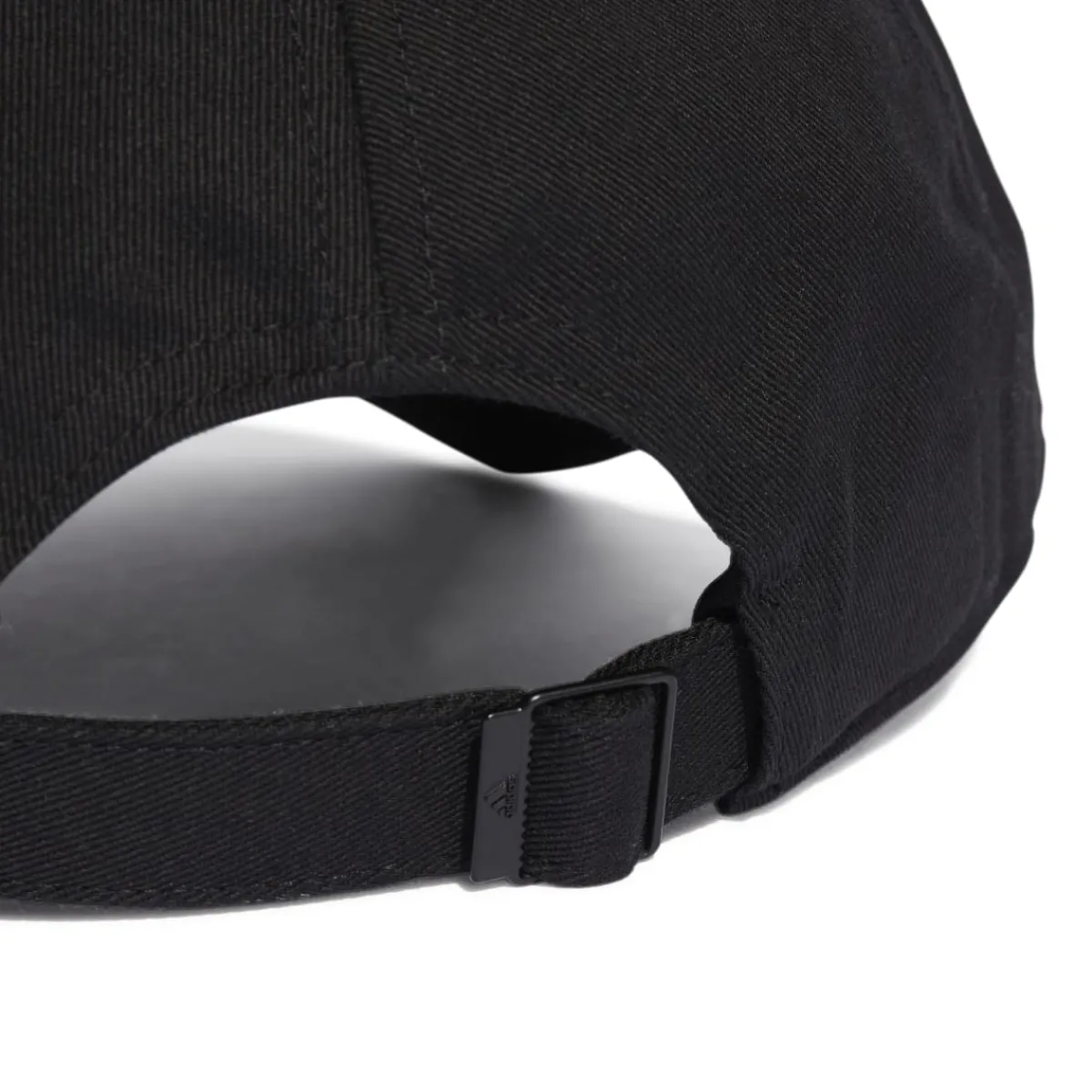 Cappellino da baseball nero 3-stripes Cotton Twill Donna Cappellini|Cappelli Uomo