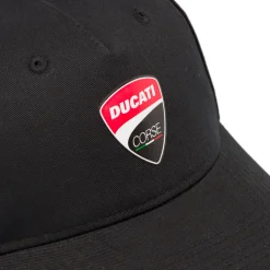 Sale Cappellino nero da Uomo con logo Corse Uomo Cappellini|Cappelli Uomo