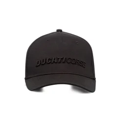 Outlet Cappellino nero da Uomo con logo Corse Uomo Cappellini|Cappelli Uomo