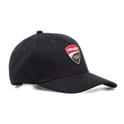 Clearance Cappellino nero da Uomo con logo Corse Uomo Cappellini|Cappelli Uomo