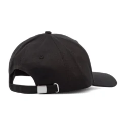 Clearance Cappellino nero da Uomo Corse con logo effetto spray Uomo Cappellini|Cappelli Uomo