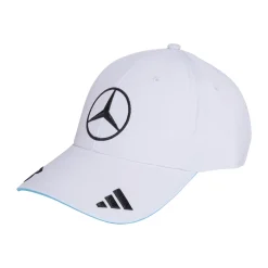 New Cappellino nero George Russell x Mercedes-AMG Petronas F1 Team Donna Cappellini|Cappelli Uomo
