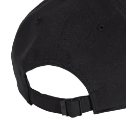 New Cappellino nero Ragazzo con dettaglio logo metallico Donna Cappellini|Cappelli Uomo