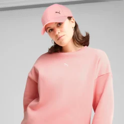 Hot Cappellino rosa con logo e chiusura con strappo Ess Metal Donna Cappellini|Cappelli Uomo