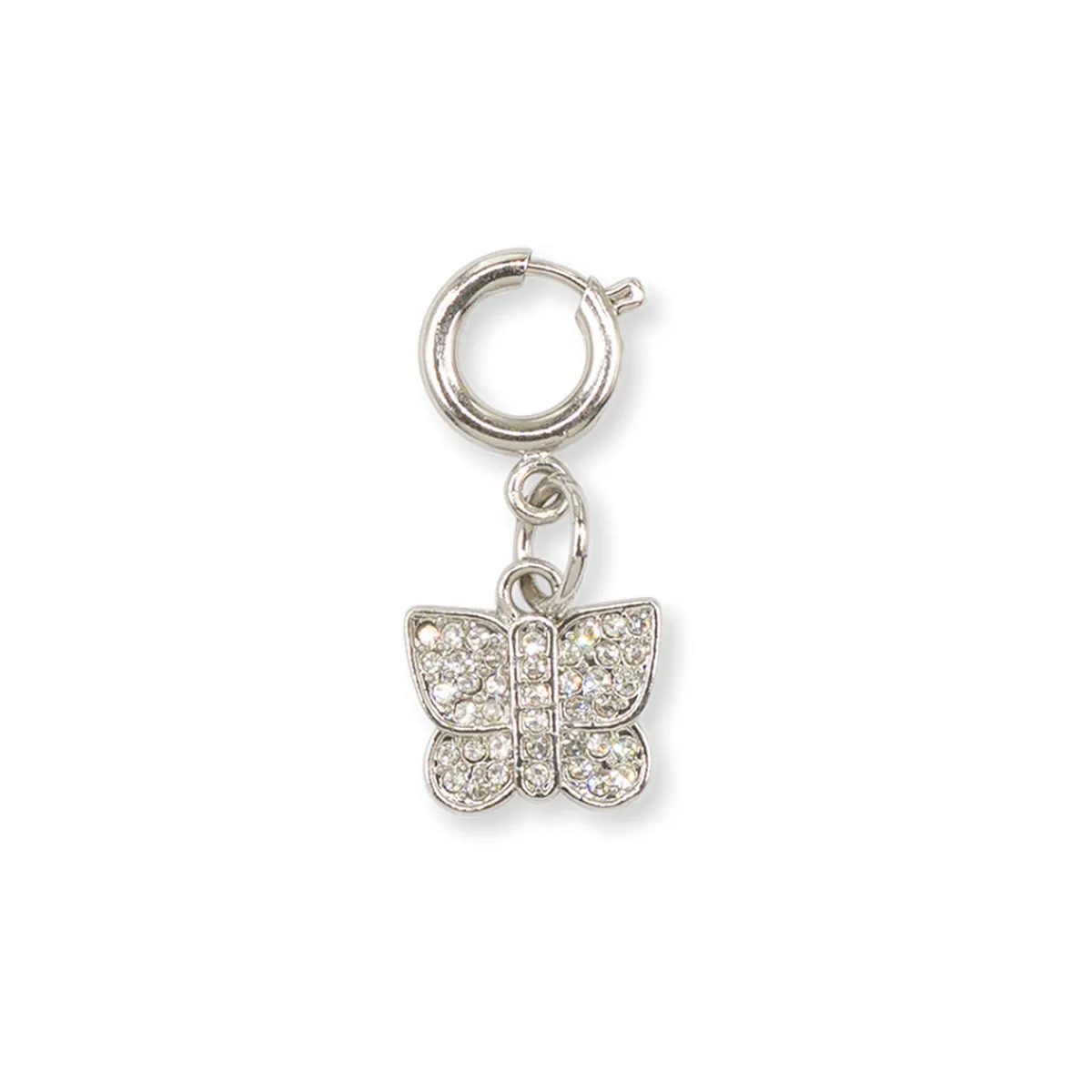 Sale Charm Farfalla strass argento decorazione scarpe borse Donna Charms ✨