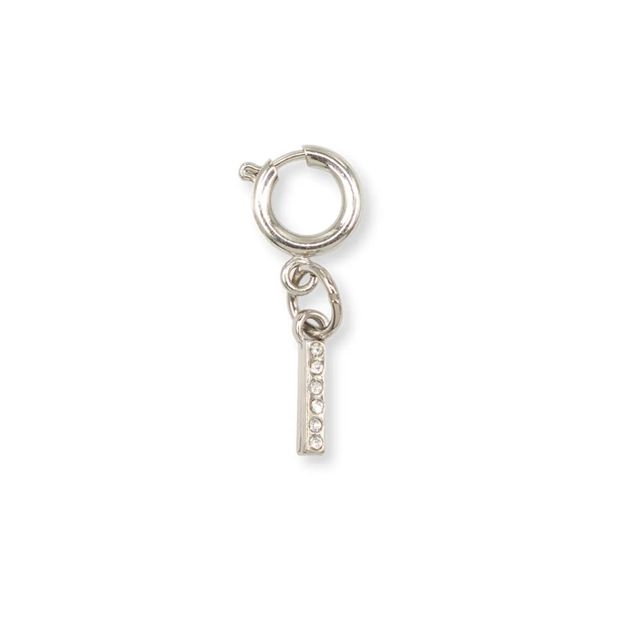 Clearance Charm Lettera I strass argento decorazione scarpe borse Donna Charms ✨
