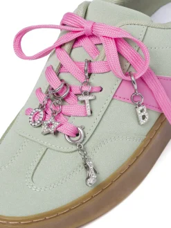 Sale Charm Lettera O strass argento accessorio creativo scarpe Donna Charms ✨