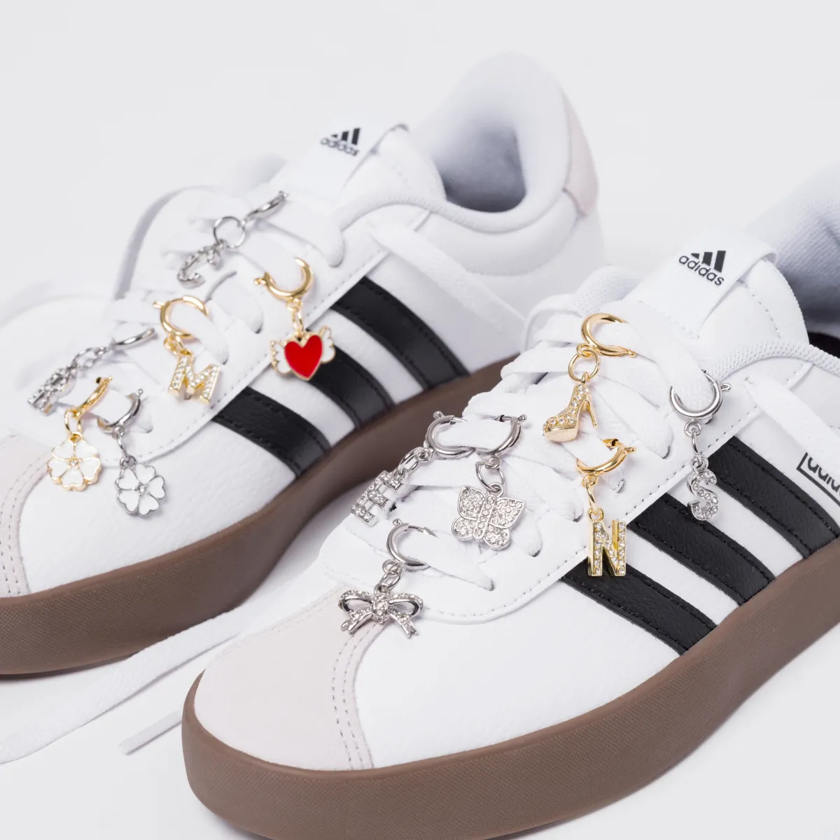 New Charm Lettera S strass argento personalizzazione scarpe Donna Charms ✨