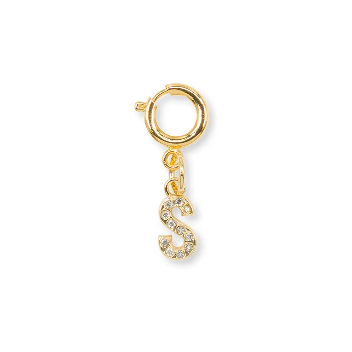 Discount Charm Lettera S strass oro personalizzazione scarpe Donna Charms ✨