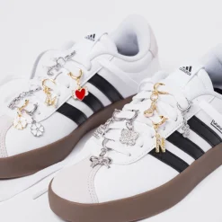Online Charm Quadrifoglio strass oro decorazione per scarpe Donna Charms ✨