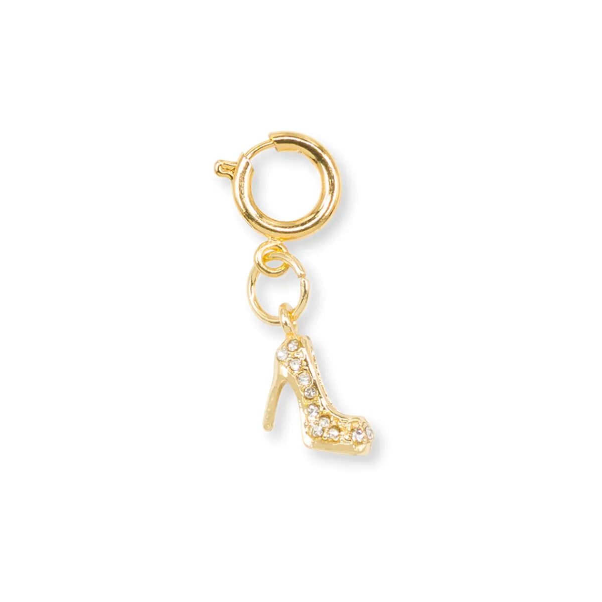 Online Charm Scarpa tacco strass oro accessorio fashion Donna Charms ✨