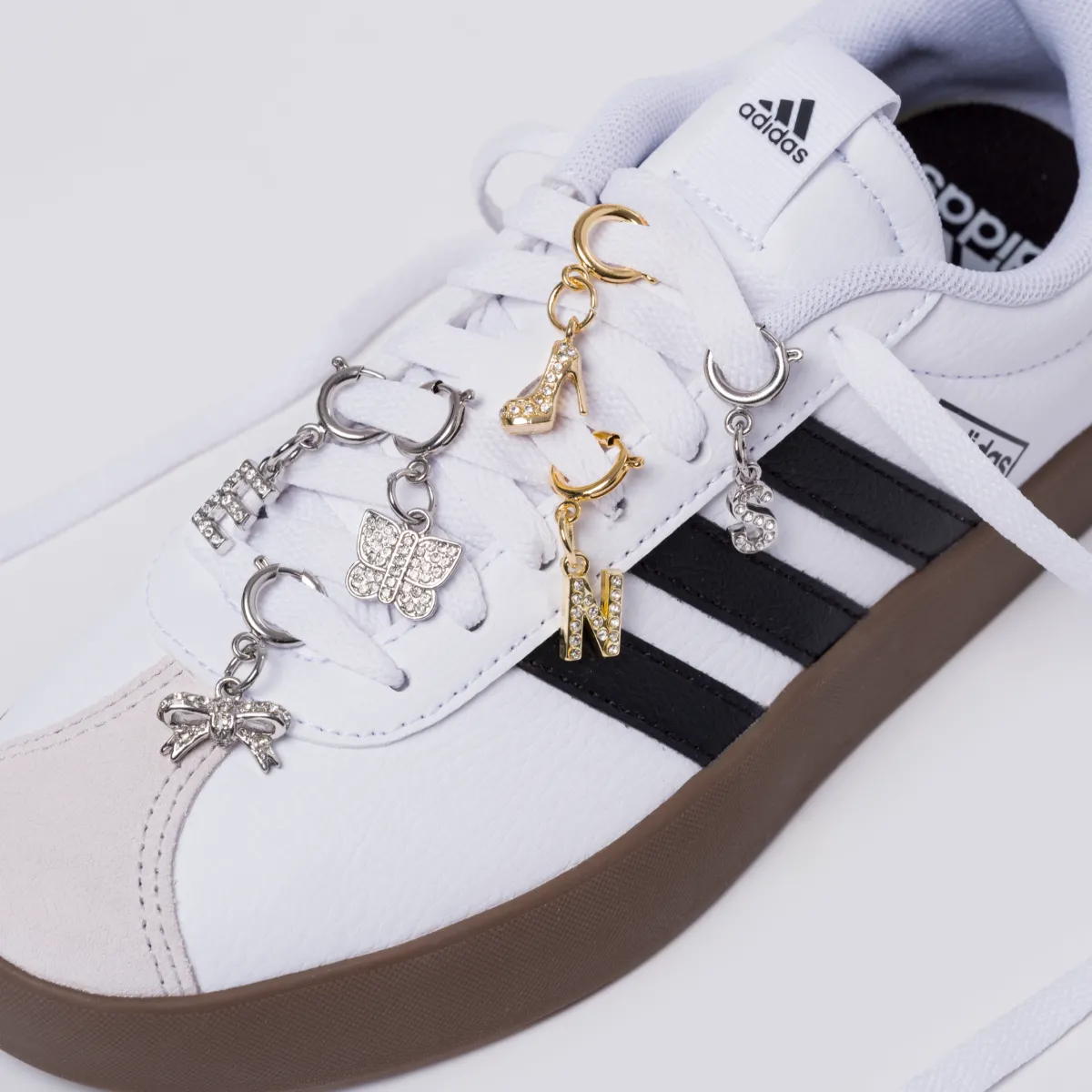 Online Charm Scarpa tacco strass oro accessorio fashion Donna Charms ✨