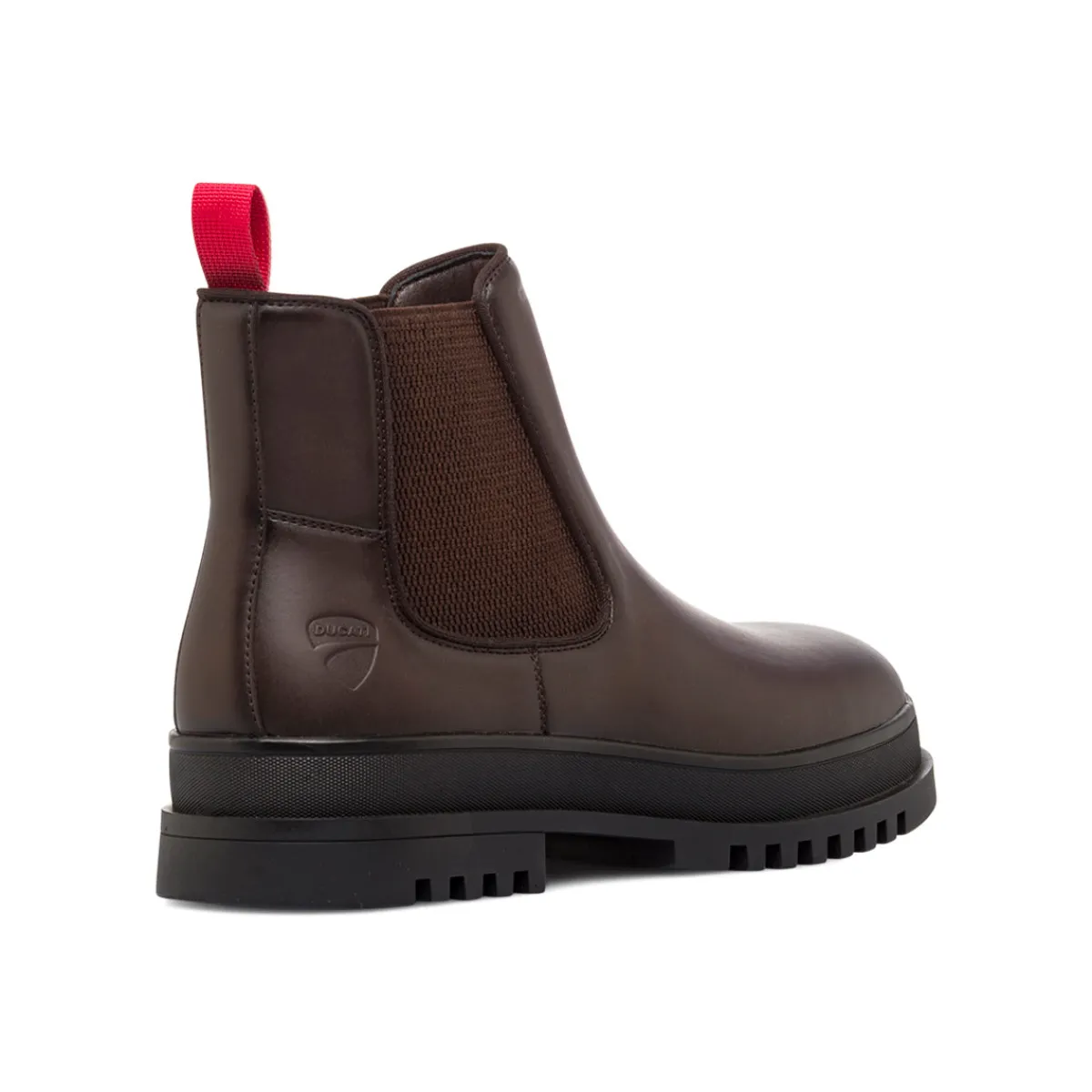 Clearance Chelsea Boot da uomo marroni con suola carrarmato Uomo Look Marrone Uomo 👞|Polacchine Uomo