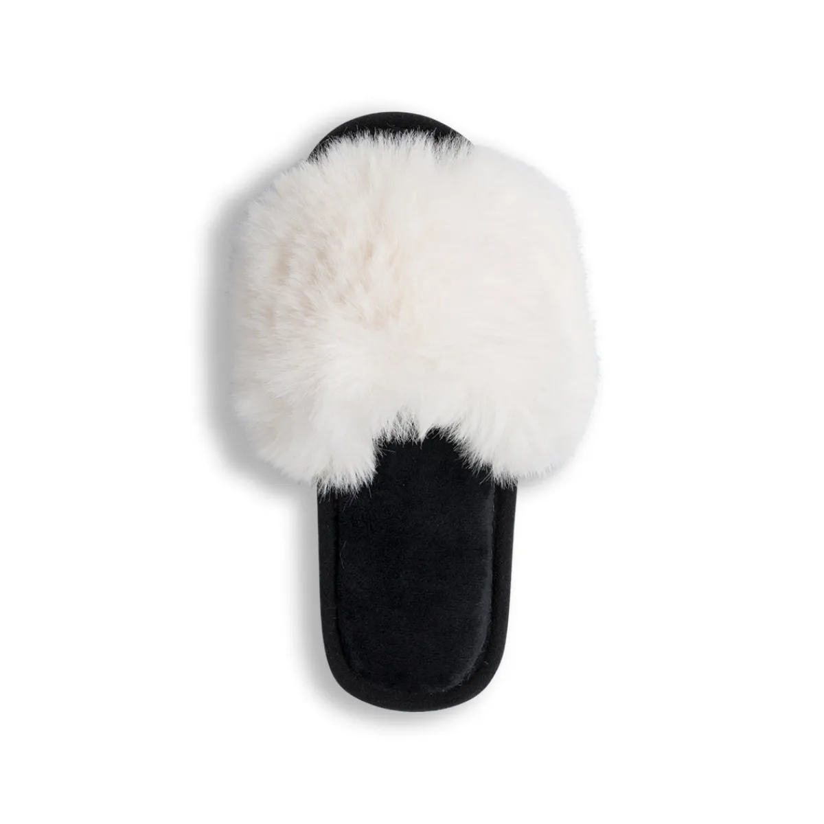 Online Ciabatta a fascia in pelliccia sintetica bianca da donna Donna Ciabatte Donna