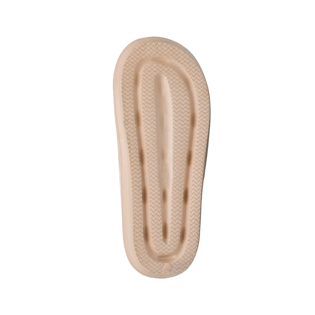 Ciabatte beige da Donna con fascia effetto trapuntato Donna Ciabatte Donna